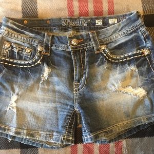Miss Me Shorts Distressed